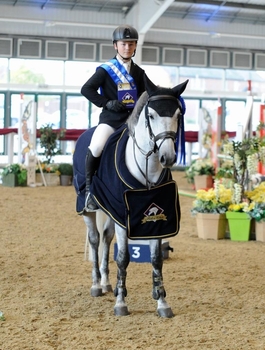 Henry Squibb & Clyde Barrows are victorious in the Blue Chip Pony Newcomers Championship